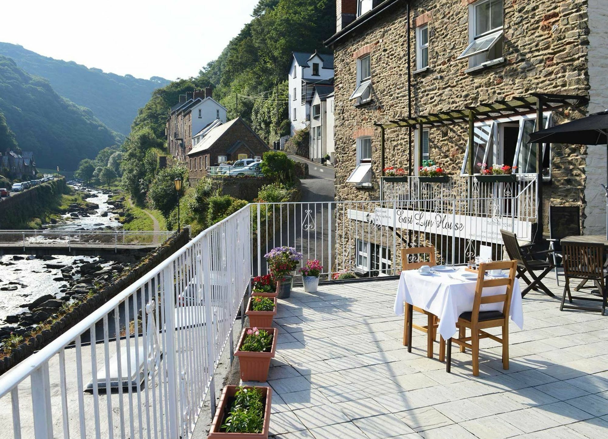 East Lyn House Bed and Breakfast Lynmouth Buitenkant foto